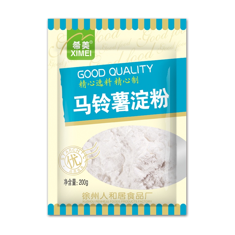 [200g*3包]希美马铃薯淀粉调味品勾芡生粉粟粉蛋糕饼干点心糕点