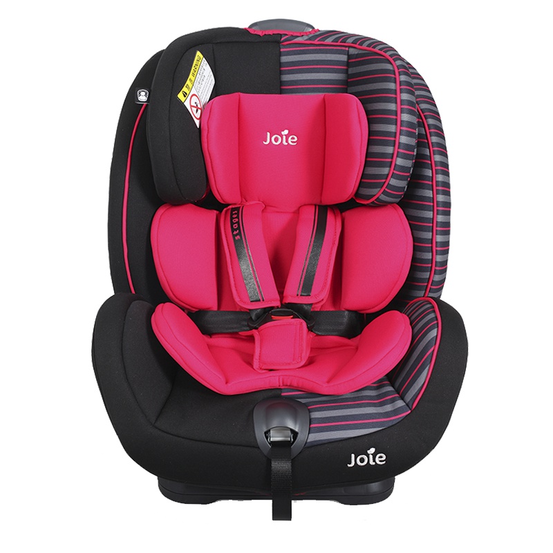 巧儿宜(JOIE) 英国儿童婴儿安全座椅0-7岁双向安装可躺汽车用婴儿座椅 C0925 适特捷 条纹红