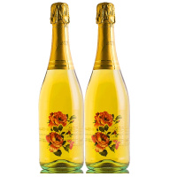 意大利原瓶进口莫斯卡托爱恋起泡气泡葡萄酒 酒水750ML*2起泡酒