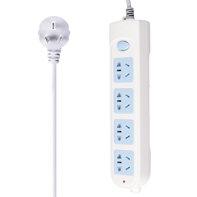 新国标插线板插排接线板一控四 1.8米线 601 1个