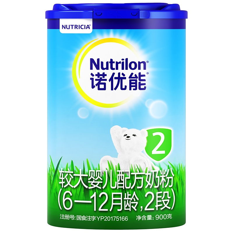 诺优能较大婴儿配方奶粉 (6-12月龄,2段)