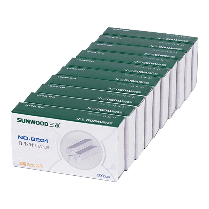 三木8201订书钉 8201-24/6[10盒装]