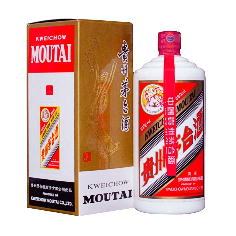 贵州茅台酒 飞天茅台 53度880ml 酱香型