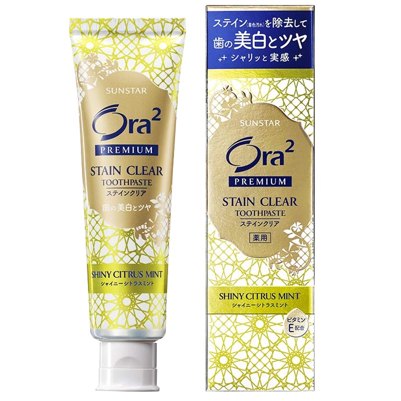 [焕白净色精致牙膏]皓乐齿 Ora2 焕白净色精致牙膏(地中海柑橘薄荷味)100克