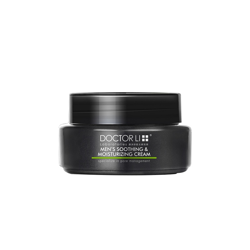 李医生DOCTOR LI男士舒缓保湿霜50g(保湿补水 清爽不油 男士专用学生保湿霜)