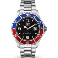 Ice-Watch艾施男表抖音网红同款时尚手表男商务休闲运动防水腕表ICE steel系列 黑盘钢带M-016545