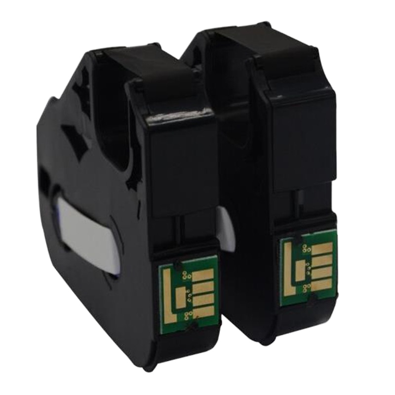 丽标 北京凯普丽标进口佳能线号机打号机色带 适用210E/210T/580T 黑色带芯片 LB-12BⅠ 1个