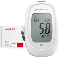 鱼跃(YUWELL) 轮椅车H051型 家用铝合金可折叠轻便老人软座手动轮椅车