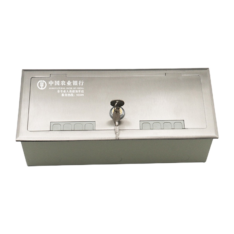 金穗慧采 6647 CHDIYI不锈钢带锁磨砂雕刻 面板五位(个) 125X480X80