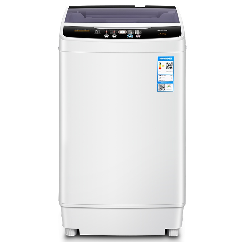 康佳(KONKA)7公斤 全自动波轮洗衣机 家用租房单身公寓 气垫内桶护衣 占地小 多种程序XQB70-20D0B