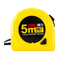 得力(deli) 8203钢卷尺 黄色 一把装
