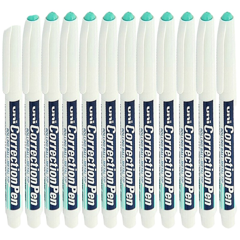 三菱 CLP-300 不锈钢涂改笔修正液 8ml 12支/盒