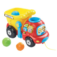 VTech伟易达 奇趣翻斗车 玩具车宝宝拖拉玩具 儿童拉车手拉车