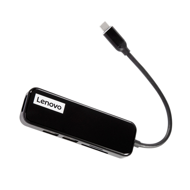 联想转换器type-c转USB3.0苹果macbook pro华硕小米air笔记本电脑TF卡相机SD转接头hdmi