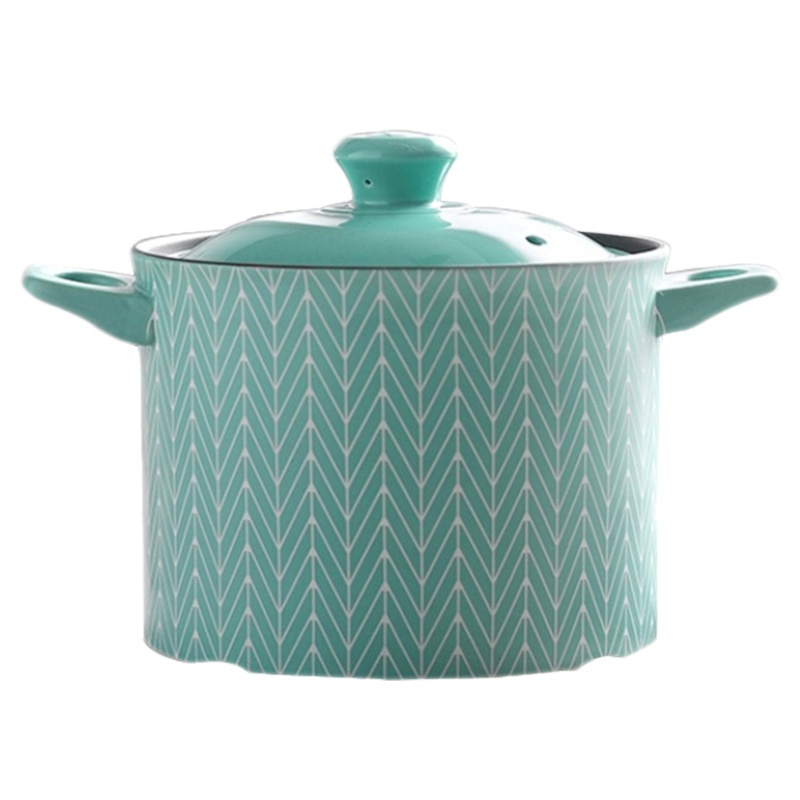 [唯都]煲汤锅麦丰养生煲(深)陶瓷汤锅 耐冷耐热干烧不裂3.35L W-M1335