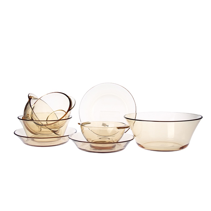 康宁百丽耐热玻璃餐具 百丽Pyrex 餐具八件组8D-B