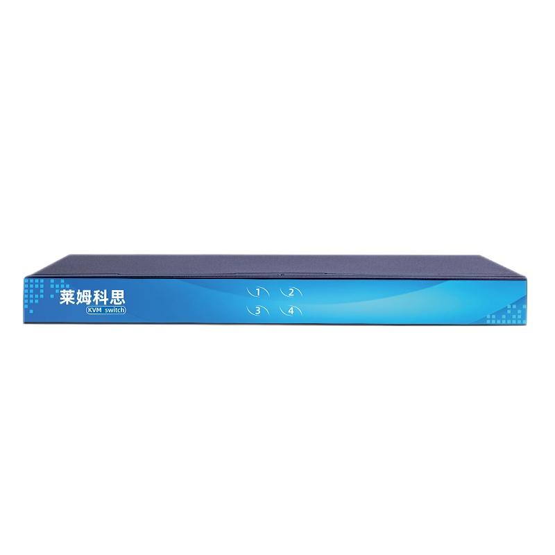 莱姆科思(LEMXNET)LK-1004G KVM切换器4口VGA机架式USB/PS2混接