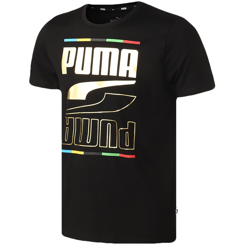 PUMA彪马男装运动服休闲圆领短袖T恤586589