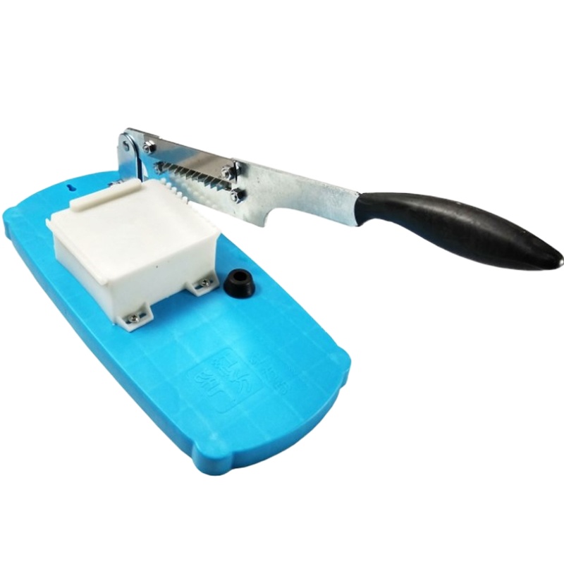 切阿胶糕刀年糕刀家用小型不锈钢金蛋材阿胶膏专用切片机商用切刀 新款升级切丝切片两用(送垫片)