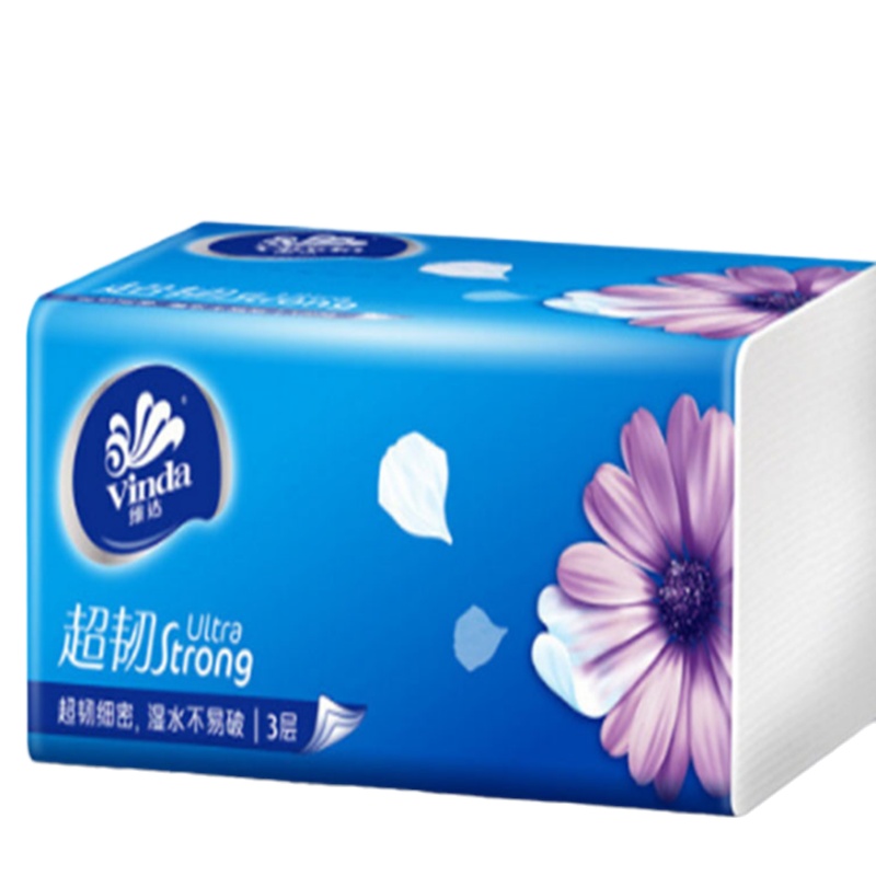 维达(Vinda) 抽纸V2223超韧餐巾纸纸巾面巾纸妇婴儿抽面巾纸餐巾软抽纸巾抽取式