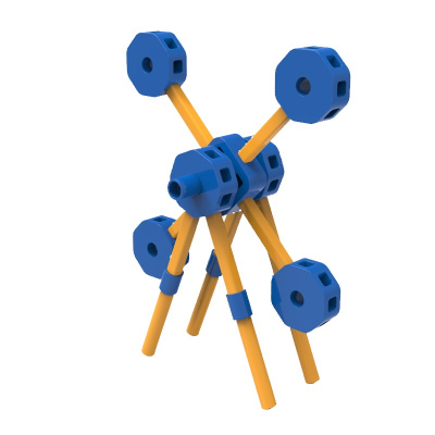 亿童户外游戏区(1-20箱) 儿童训练玩具 低结构实木拼搭 探索组合游戏