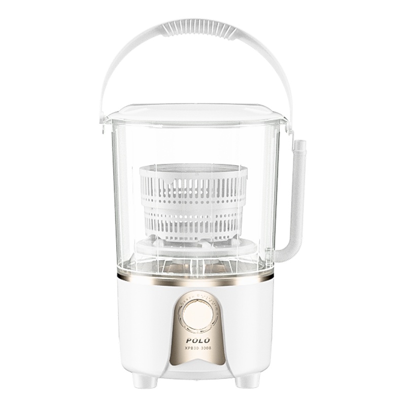 POLO洗袜子神器内衣裤家用宿舍小型迷你洗沥一体分桶折叠洗衣机婴儿童/至尊升级款一机四桶