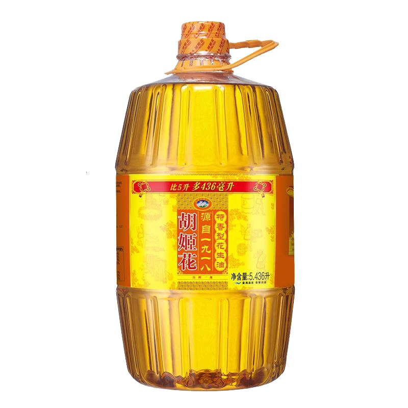 5.436L胡姬花土榨风味花生油