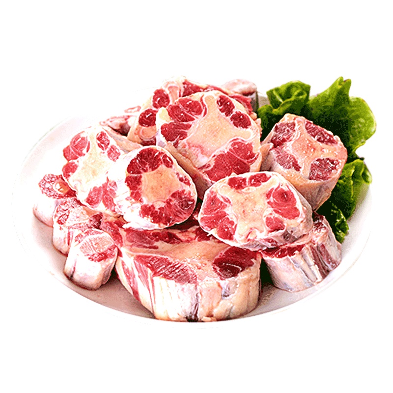 雨润 乌拉圭牛尾骨 400g 草饲原切 红烧煲汤 进口牛肉