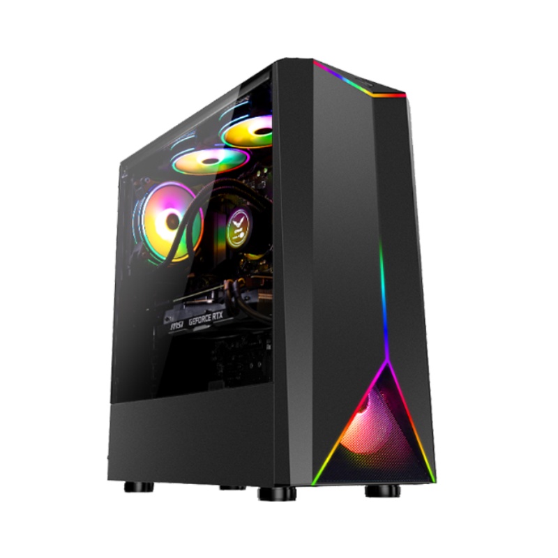 攀升 十代酷睿 intel I7 10700F/RTX 3080 10GD6独显主机 台式电脑 DIY组装电脑台式机 组装机游戏台式机 电脑组装