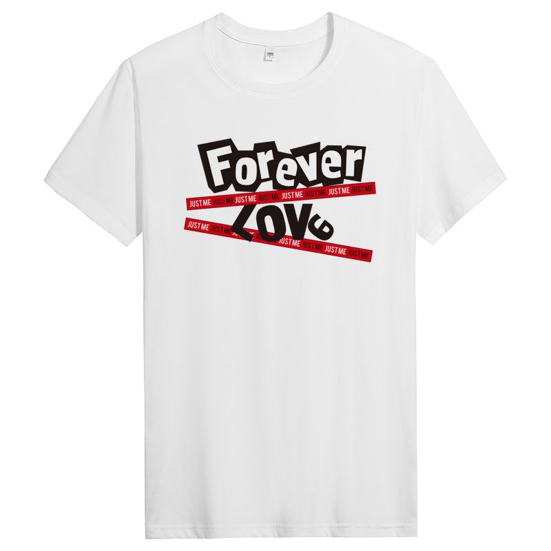 男士夏季圆领纯棉短袖t恤男生半袖体潮流时尚 DT11274