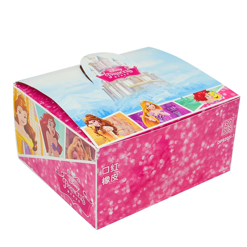 迪士尼橡皮小学生擦得干净不留痕无碎屑儿童像皮擦象皮2B文具用品创意卡通可爱公主口红橡皮擦学习用考试奖品