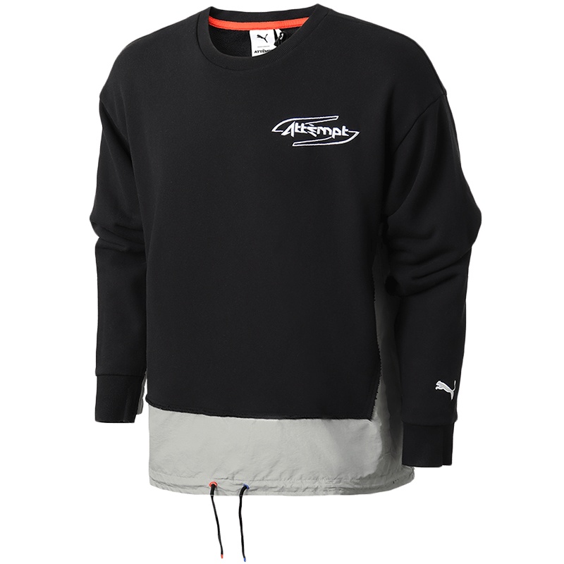 PUMA黑标男装ATTEMPT CREW运动服休闲针织卫衣598273