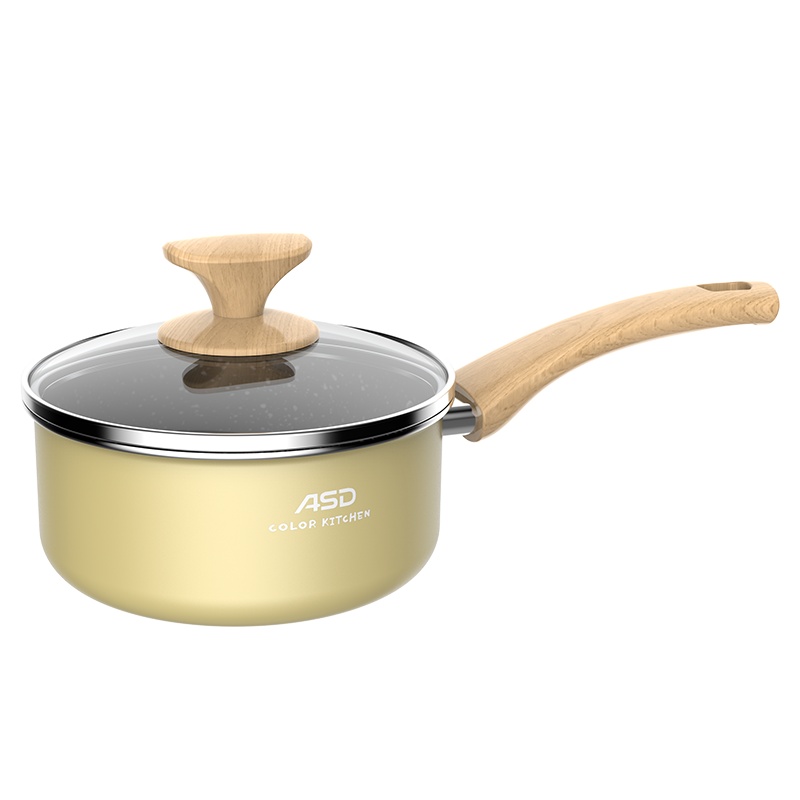 爱仕达(ASD)晶石新不粘奶锅NL16G6WG