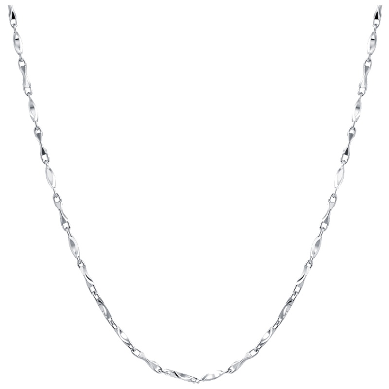 周大福元宝链PT950铂金/白金项链素链PT94896