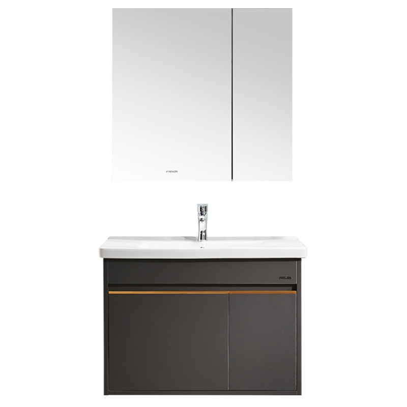 [FAENZA]法恩莎卫浴实木浴室柜套装洗手盆柜卫生间洗脸盆柜组合 多层实木浴室柜