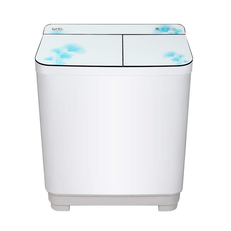 威力(WEILI)XPB106-9692S 10.6公斤半自动洗衣机 动力强劲 操作简单 双桶大容量 白色