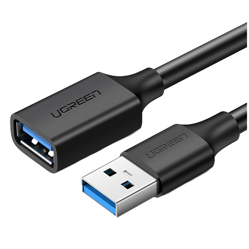 绿联 usb延长线3.0优u盘1.5m连接线加长电视电脑打印机公对母数据线鼠标键盘充电接口转接头线车载