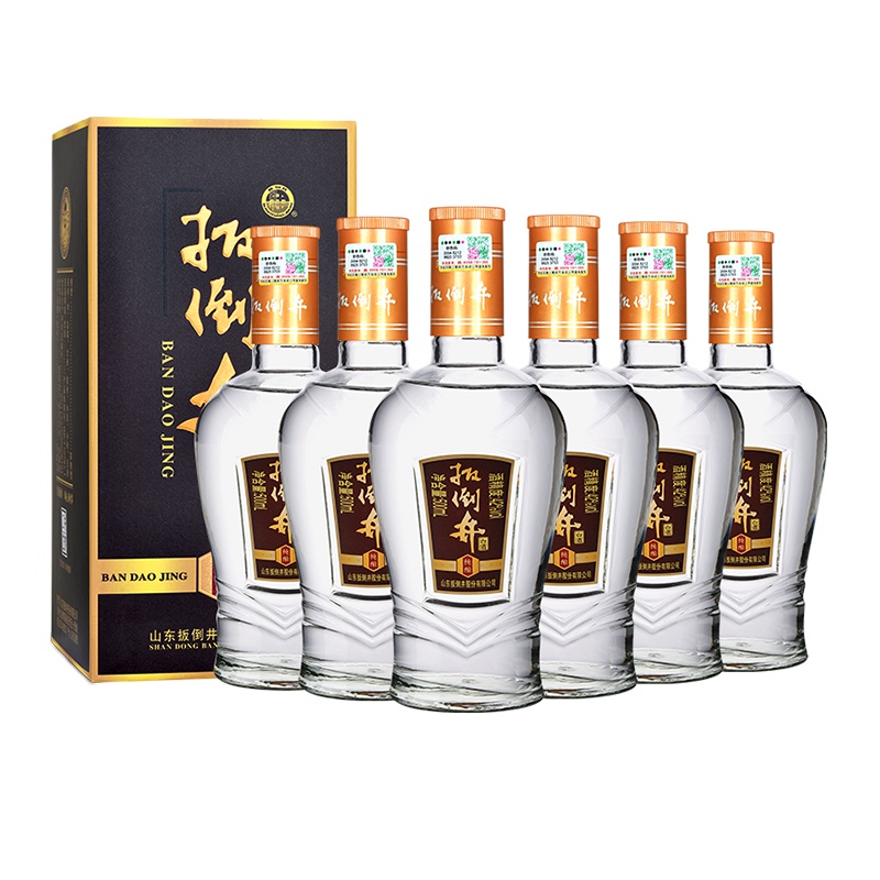 扳倒井 42度 纯酿 500ml*6瓶装 浓香型整箱装 纯粮酒 白酒整箱