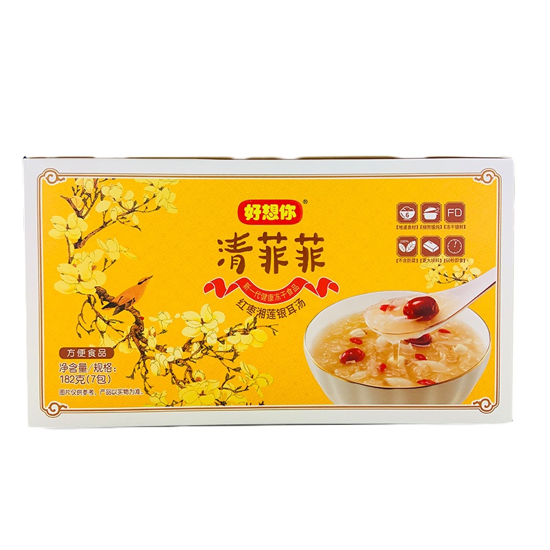 好想你 清凉组合1(含好想你清菲菲26g*7包+银鹭八宝粥360g*12罐)