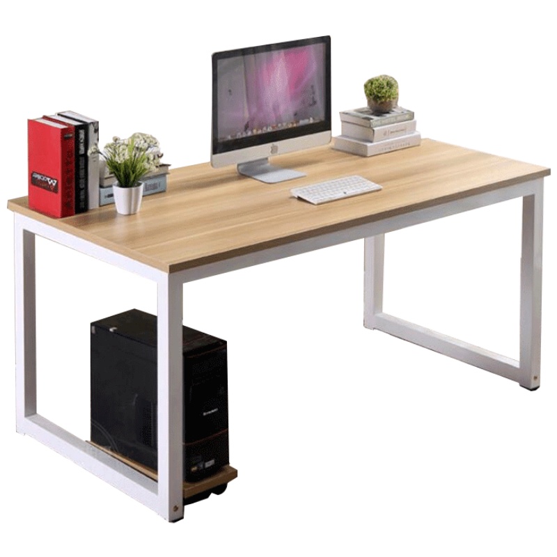 电脑台式桌家用办公桌简约现代单人写字台经济型简易小书桌子员工安心抵