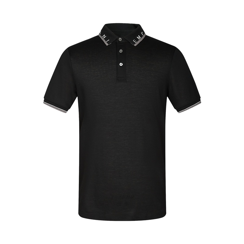 EMPORIO ARMANI阿玛尼 男士条纹短袖POLO衫