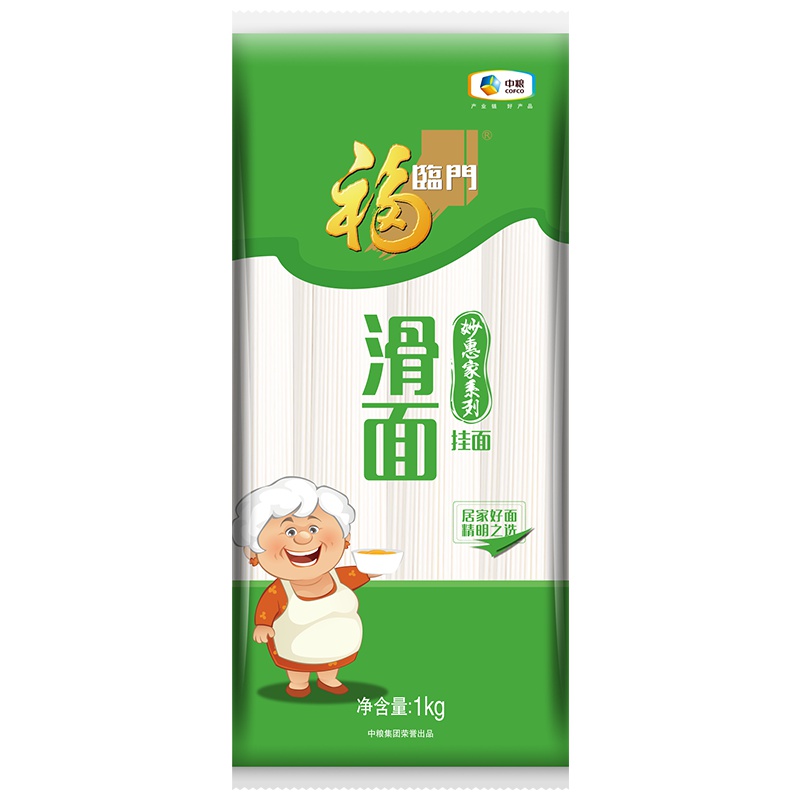 福临门妙惠家滑面1kg 粮油 面条 中式面 中粮