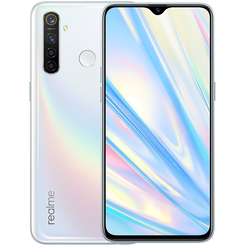 realme 真我Q 4GB+64GB 幻境白 骁龙712 索尼4800万四摄 20W VOOC闪充 全网通双卡双待 正品智能手机 realme Q