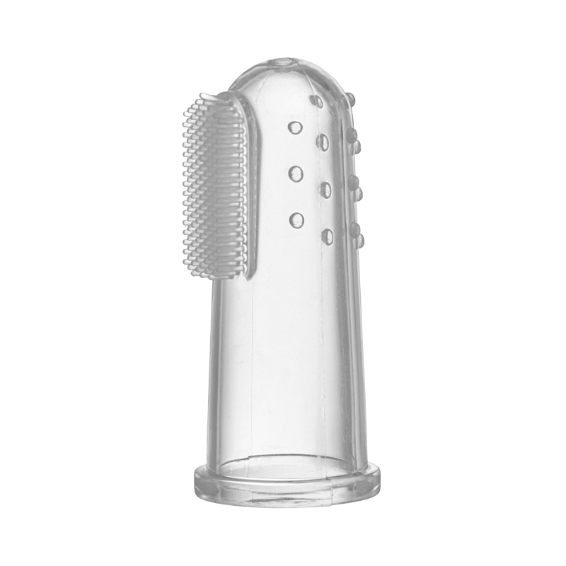 布朗博士 婴儿指套牙刷全硅胶清洁口腔乳牙舌苔 3个月以上