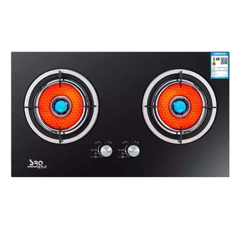 速热奇(SRQ)燃气灶 灶具 双眼灶 台嵌两用灶 嵌入式灶 红外线 一级能效  液化气