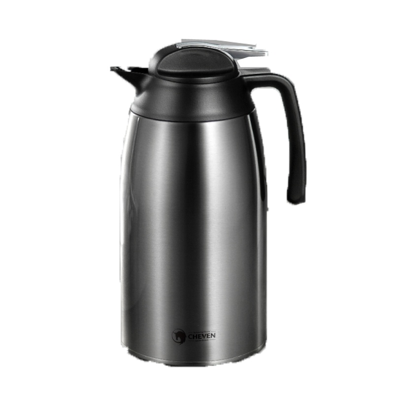 起凡家用保温水壶 大容量家居热水瓶 真空不锈钢内胆咖啡暖壶2L