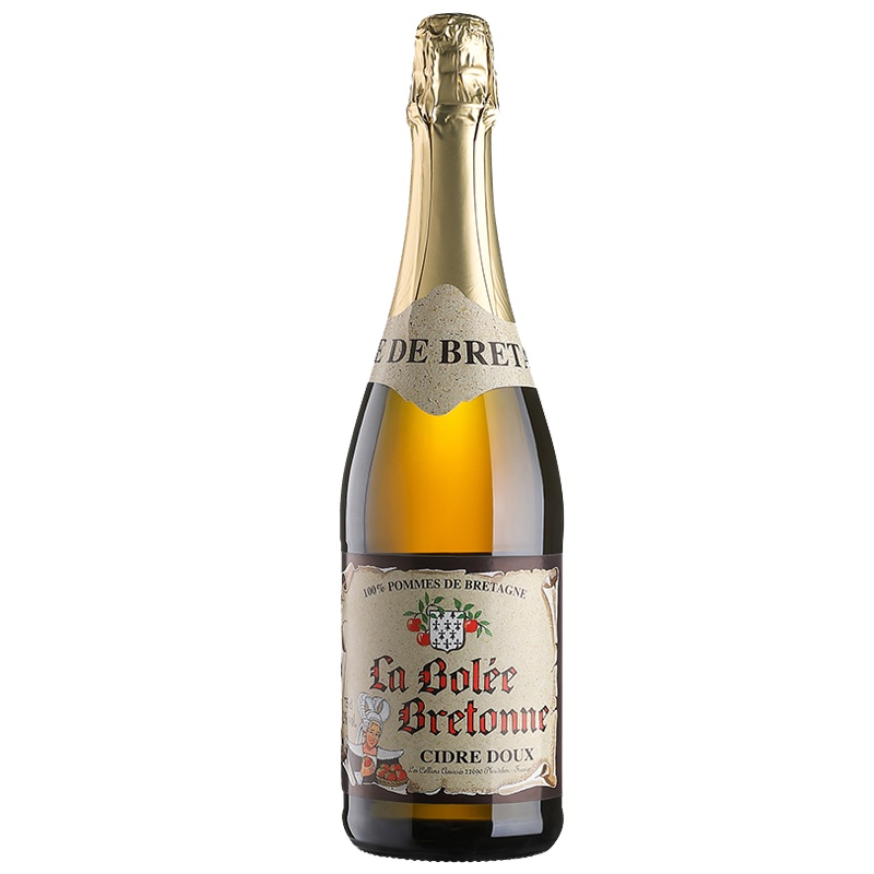 法国原瓶进口 沃迪安苹果酒 布蕾柯裕贝桐2°6° 750ml单瓶整箱装 洋酒 法国朗斯河畔普勒迪安原瓶进口气泡酒 苹果酒