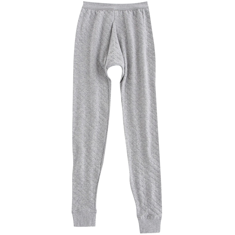 A&Bab内衣保暖裤男士棉裤精梳棉三层加厚中老年男秋裤