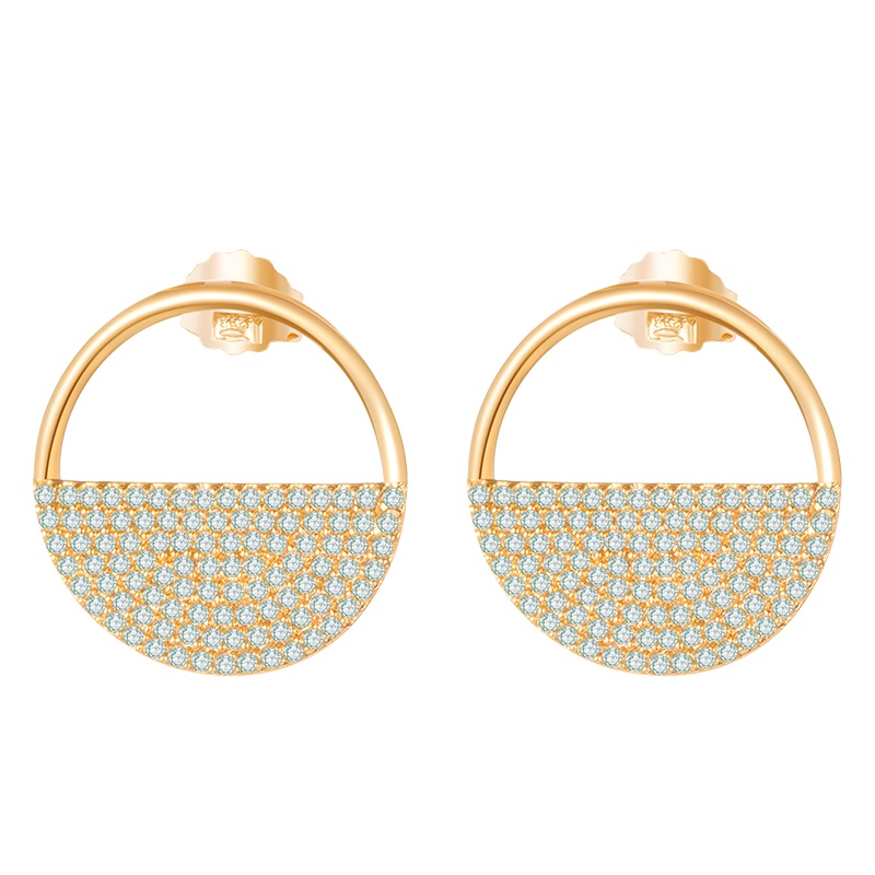 [MYFD] 18K包金随心随性系列之永恒耳钉MYE19121