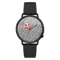 盖尔斯(GUESS)时尚潮流炫彩倒三角LOGO石英男士手表V1020M3